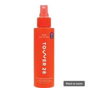 Tower 28 SOS Daily Rescue Facial Spray NWT 4 fl oz